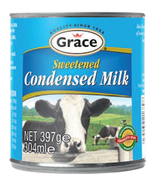 Grace Condensed Milk 12x397g