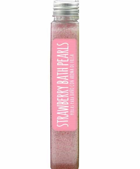 IDC INSTITUTE STRAWBERRY BATH PEARLS 90 g Body Care Asetena Pa