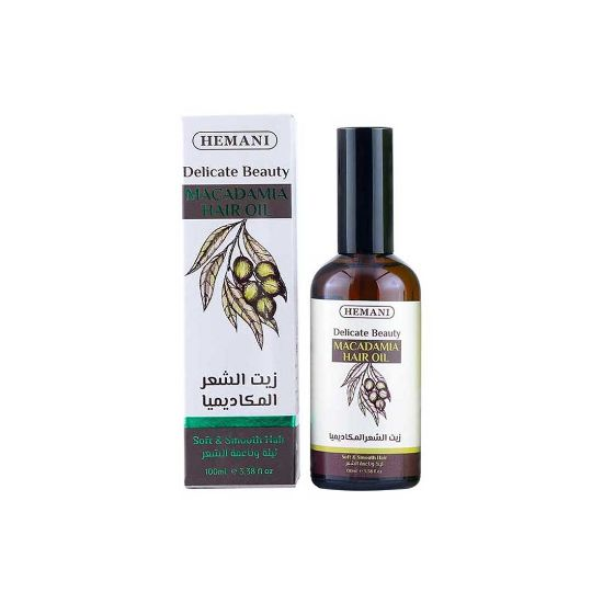 HEMANI MACADAMIA HAIR OIL 6 x 100ML