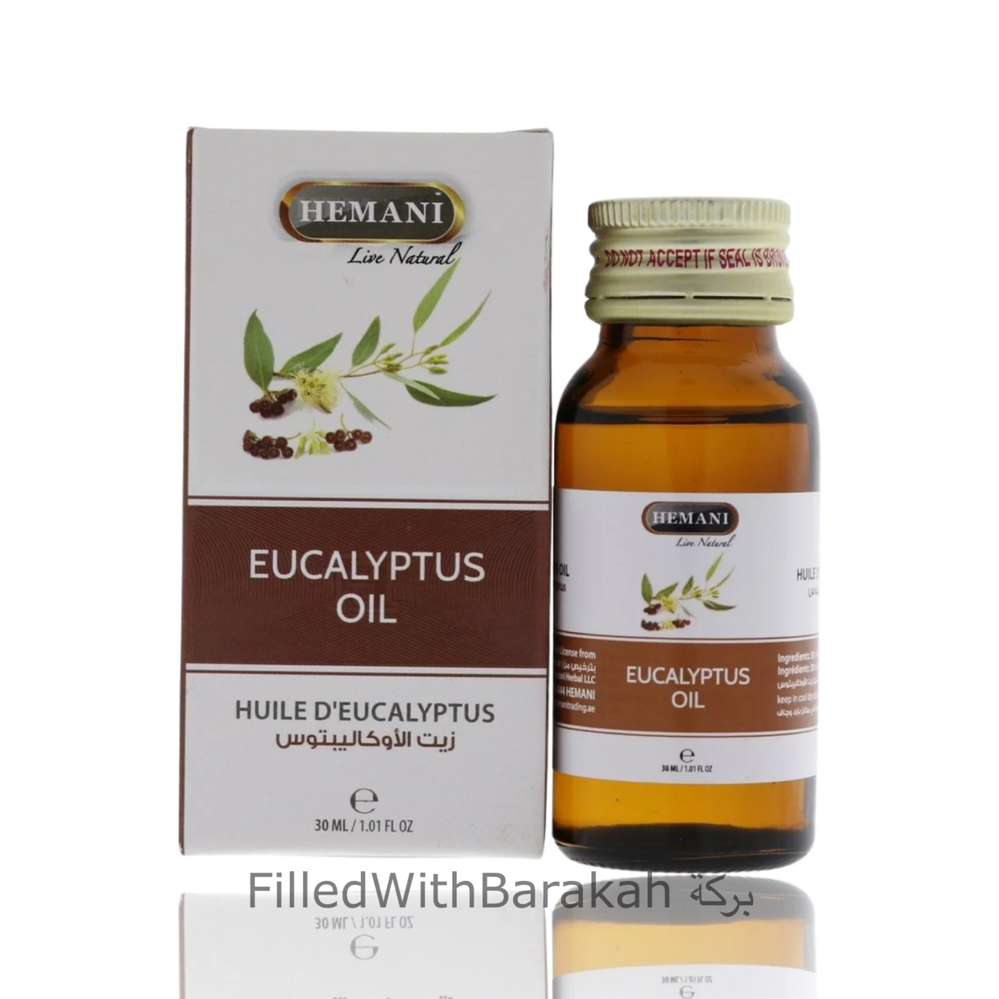 HEMANI EUCALYPTUS OIL 6 x 30ML