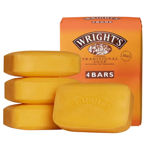 WRIGHts SAOp SOAP pack of 4 1 x 100G
