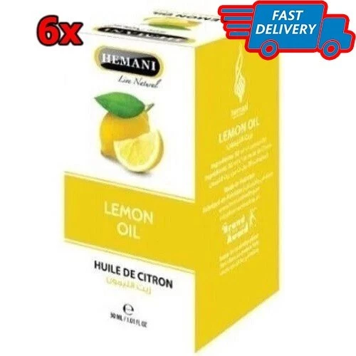 HEMANI LEMON OIL 6 x 30ML