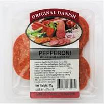 Danish Original Smoked Pepperoni Slice Salami 1x80g