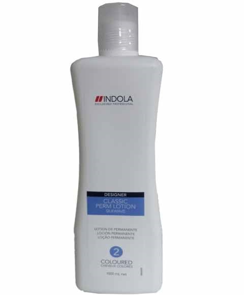 INDOLA DESIGNER CLASSIC PERM LOTION SILK WAVE 2 COLORED 1000 ml Relaxer n Texturizer Asetena Pa