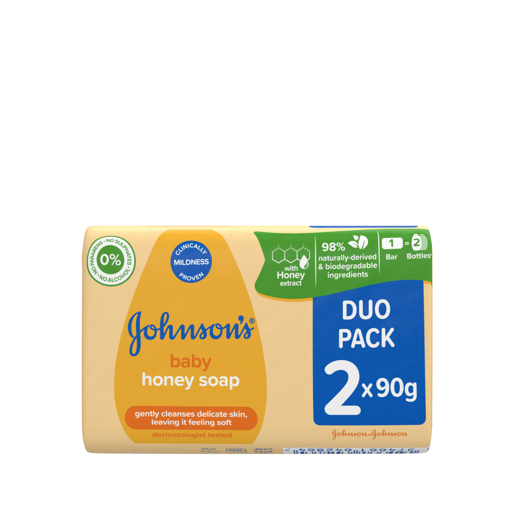 Johnsons Baby Honey Soap 1xtwin