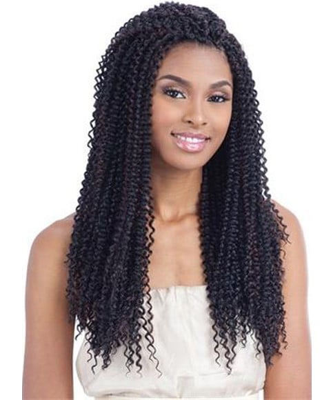 GLANCE SYN KINKY BOHEMIAN BRAID Color TP4/30 Hair for Braid Extensions Asetena Pa