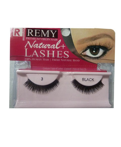 RESPONSE REMY NATURAL PLUS LASHES 3 Color 3 Eye Makeup Asetena Pa