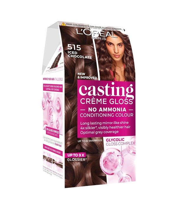 CASTING CREME GLOSS CONDITIONING COLOR 515 ICED CHOCOLATE Hair Color Asetena Pa