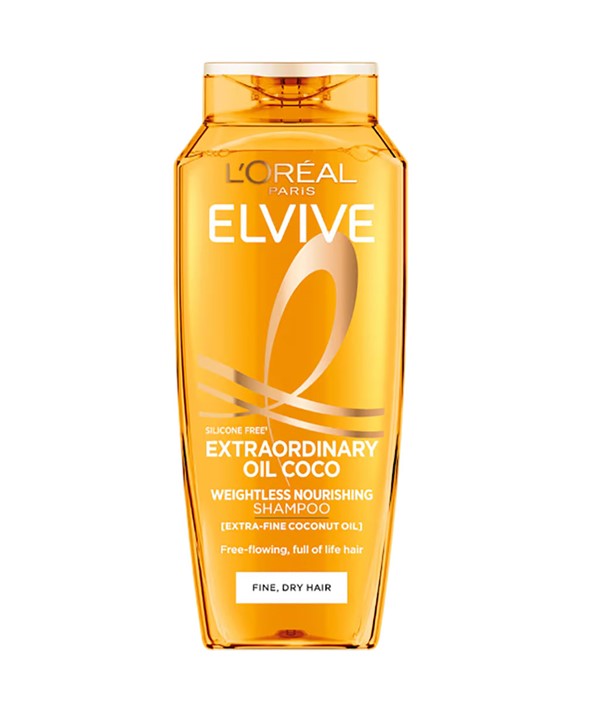ELVIVE EXTRAORDINARY OIL COCO WEIGHTLESS NOURISHING SHAMPOO 400 ml Shampoo Asetena Pa