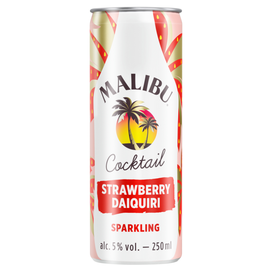 Malibu Strawberry Daiquiri 12x250ml