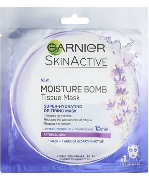 SKIN ACTIVE MOISTURE BOMB DE TIRING TISSUE MASK 32 g Skin Wash Asetena Pa