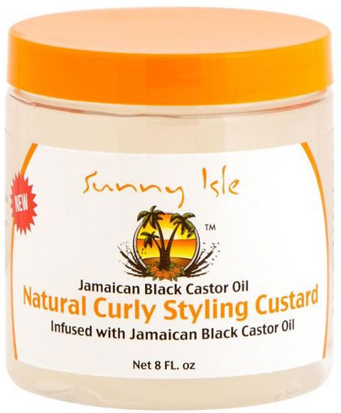 JAMAICAN BLACK CASTOR OIL NATURAL CURLY STYLING CUSTARD 8 Oz Hair Moisturizers Asetena Pa