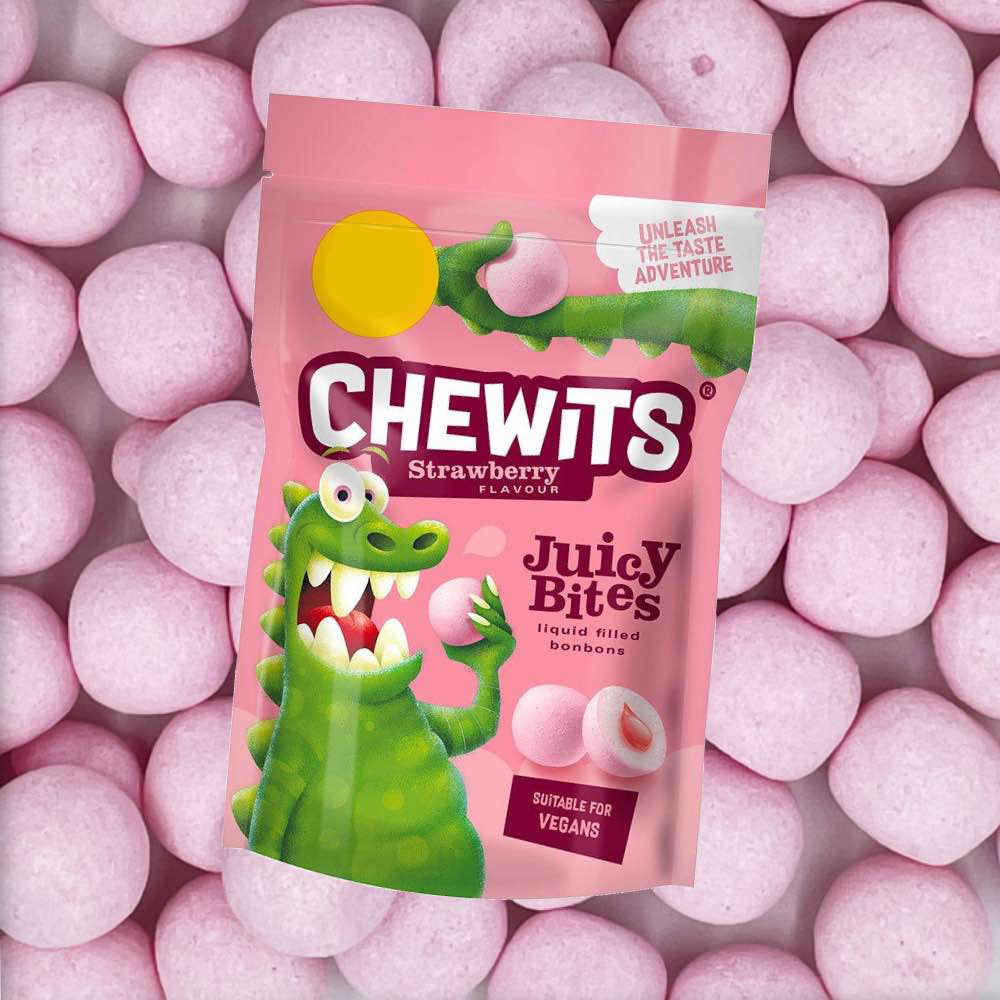 Chewits Strawberry Juicy Bites 10x115g