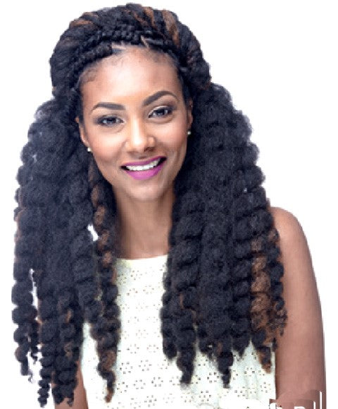 IMPRESSION SYN NILE TWIST OUT BULK Color 30 Hair for Braid Extensions Asetena Pa
