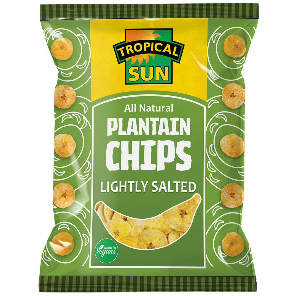 Ts Plantain Chips Salted Packets 12x70g