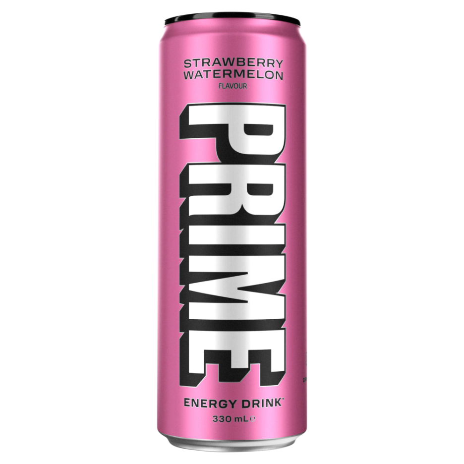 Prime Energy Strawberry Watermelon 24x330ml