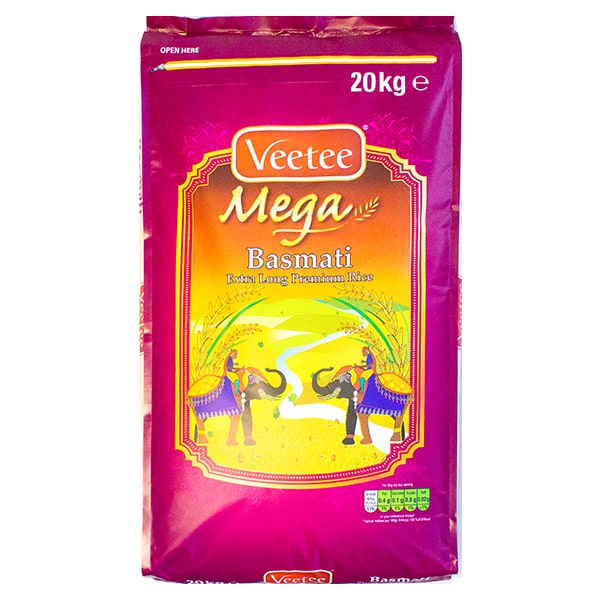 Veetee Mega Rice 1x20kg