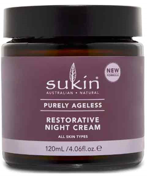 AUSTRALIAN NATURAL SKINCARE PURELY AGELESS RESTORATIVE NIGHT CREAM 120 ml Skin Moisturizing Asetena Pa