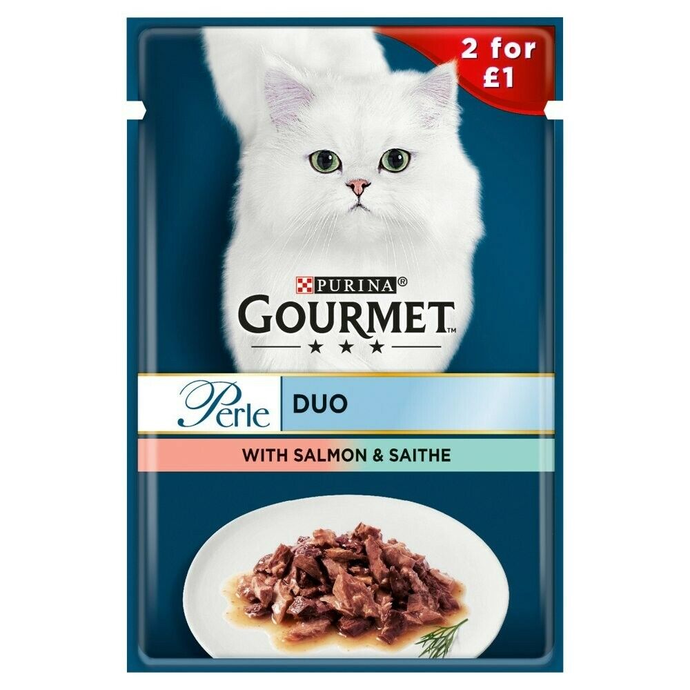 Gourmet Perle Gig Salmon & Saithe For 26x85g
