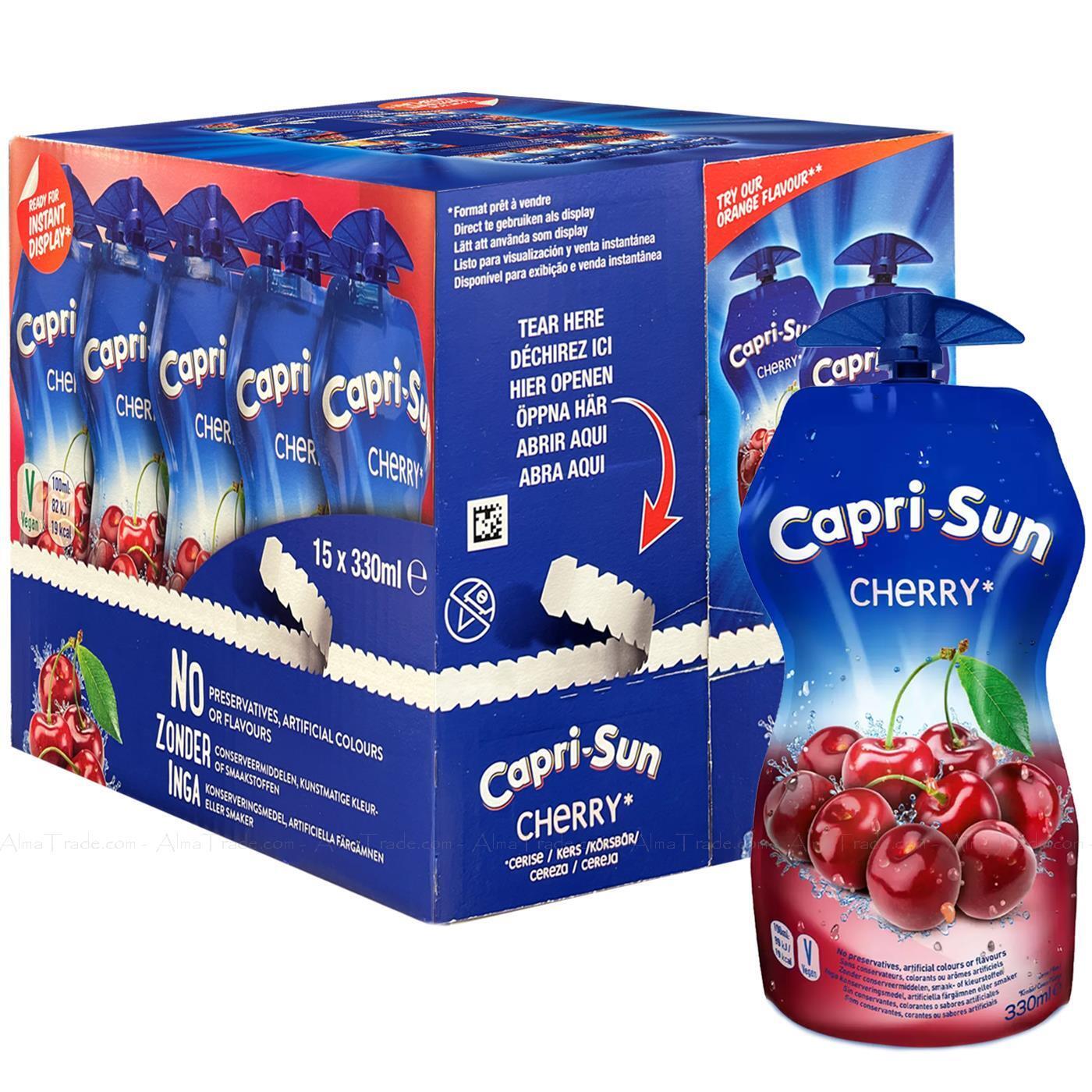 Capri Sun Pouch Cherry 15x330ml