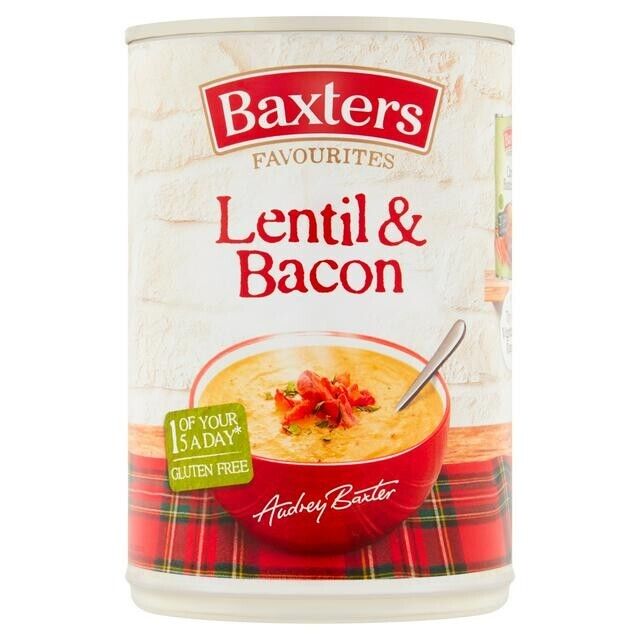 Baxters Soups Lentil & Bacon 12x400g