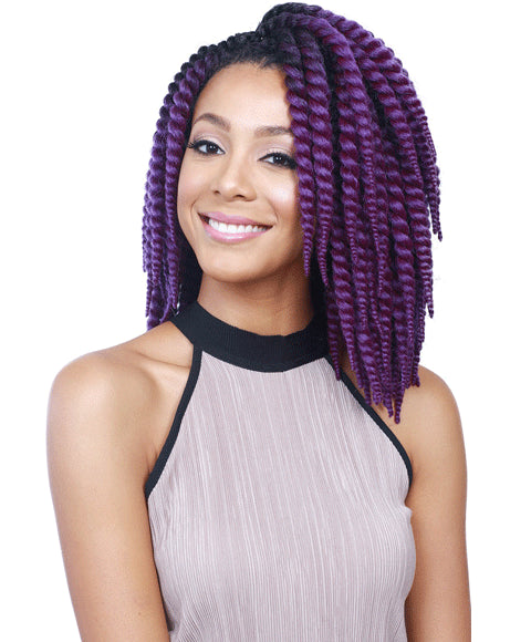 BOBBI BOSS SYN SENEGAL BOMBA SKINNY TWIST 12 Color 1 Hair for Braid Extensions Asetena Pa