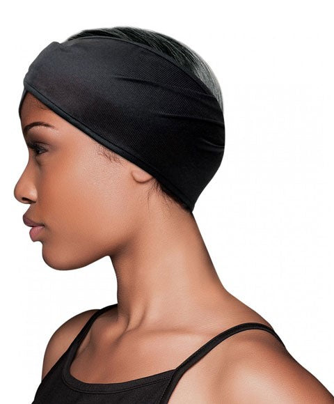 SLEEK WRAP CAP MESH Color Black Durags and Caps Asetena Pa