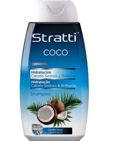 STRATTI COCO SHAMPOO 400 ml Shampoo Asetena Pa