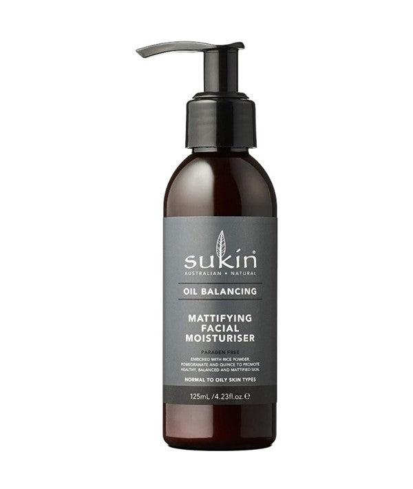 AUSTRALIAN NATURAL SKINCARE OIL BALANCING MATTIFYING FACIAL MOISTURISER 125 ml Skin Moisturizing Asetena Pa