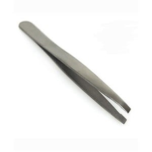 FINELINES TWEEZERS STAINLESS STEEL 24509 Color Slanted Makeup Accessories Asetena Pa