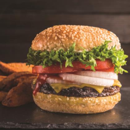 Miami Burger Classic Vegan Burger. 50 x 100g Ready Meals Asetena Pa