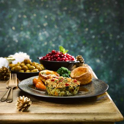 Butternut Kale and Apricot Vegan Roast 18 x 250g Ready Meals Asetena Pa