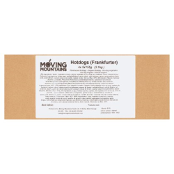 Moving Mountains Hot Dogs 20 x 155g Ready Meals Asetena Pa