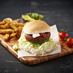 Plant Burger 50g 100 x 50g Ready Meals Asetena Pa