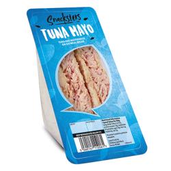 Snacksters Tuna Mayonnaise Sandwich 10 x 140g Ready Meals Asetena Pa