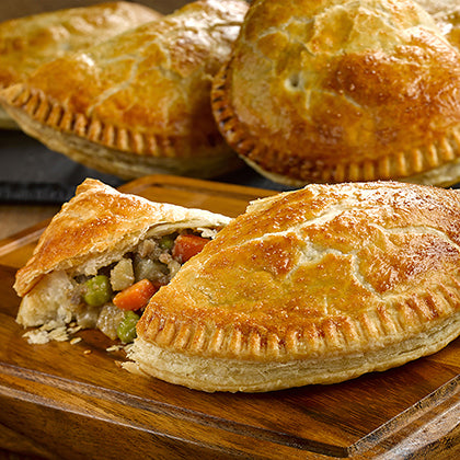 Everyday Favourites 'D' Shaped Beef & Vegetable Unbaked 30 x 180g Ready Meals Asetena Pa