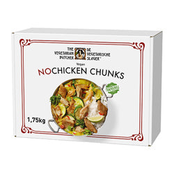 The Vegetarian Butcher NoChicken Chunks 1 x 1.75kg Ready Meals Asetena Pa