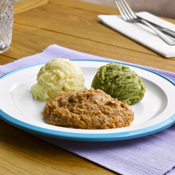 Simply Puree Level 5 Minced & Moist Lancashire Hotpot 12 x 380g Ready Meals Asetena Pa