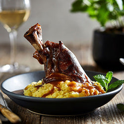 Lamb Shank with Mint Gravy 450g 7 x 450g Ready Meals Asetena Pa