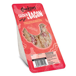 Snacksters Chicken & Bacon Sandwich on Oatmeal Bread 10 x 140g Ready Meals Asetena Pa