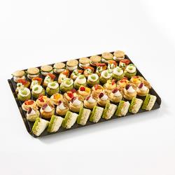 VEGETARIAN CANAPES 54 x 15g Ready Meals Asetena Pa
