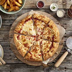 Chicago Town Takeaway Stuffed Crust Four Cheese 8 x 630g Ready Meals Asetena Pa