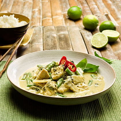 Simply Worldfoods Chicken Thai Green Curry 12 x 350g Ready Meals Asetena Pa