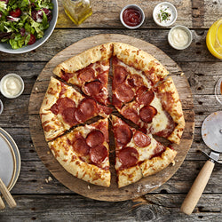 Chicago Town Takeaway Stuffed Crust Pepperoni 8 x 645g Ready Meals Asetena Pa