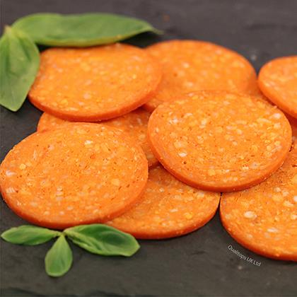 Halal Beef & Chicken Pepperoni Sliced 1kg Ready Meals Asetena Pa