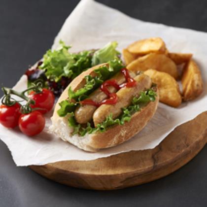 Devils Kitchen Plant Sausage 25g 180 x 25g Ready Meals Asetena Pa