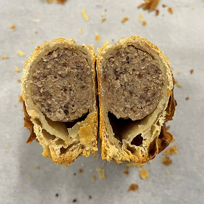 Pork and Cranberry Sausage Roll Baked 20 x 160G Ready Meals Asetena Pa