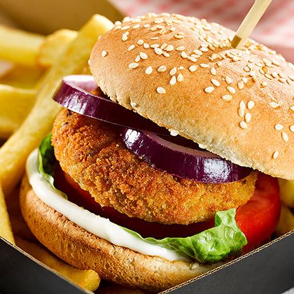 Everyday Favourites Vegetable Burger 1 x 30pk Ready Meals Asetena Pa