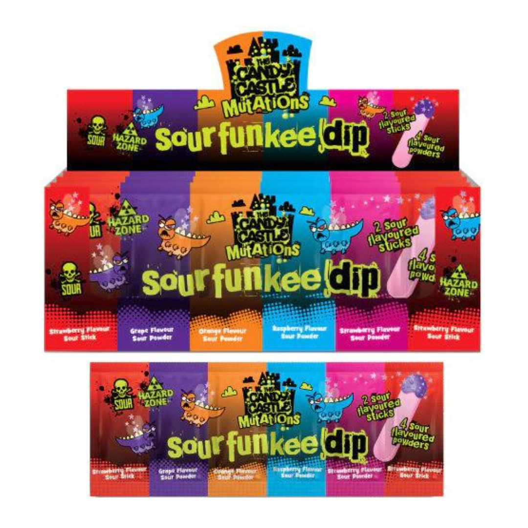 The Candy Castle Mutations Funkee Dip 24x40g(12)