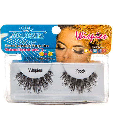 WISPIES ROCK BLACK LASHES Eye Makeup Asetena Pa